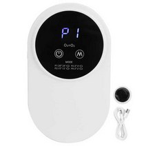 가스감지기 4기어 제어 활성 산소 + 음이온 공기 청정기 오존 탈취기 USB 전원, 01 WHITE