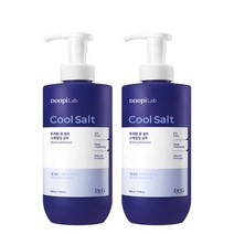 [닥터지] 두피랩 쿨 솔트 스케일링 샴푸 500g 듀오, 2개