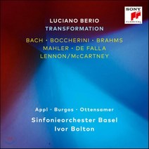 [CD] Ivor Bolton 루치아노 베리오 편곡집 (Luciano Berio - Transformation)