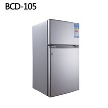 캠핑카 카라반 트레일러 DC 냉장고 차량용 DC12 24V 캠핑 사이드도어, 실버 105L