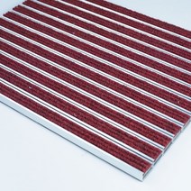 업소용 발매트 대형 출입구 현관 미끄럼방지 흙 먼지 털이 발 매트, 1600mmx800mm, 레드