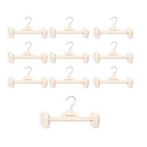 메이네티 플라스틱 하의 옷걸이 URC28, 크림, 80개