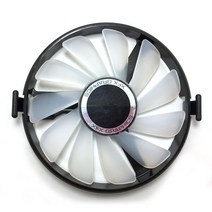 2PCS FDC10U12S9-C PC 쿨러 팬 교체 XFX AMD Radeon RX 470 480 570 4G 580 8G RX460 460 그래픽 카드 GPU 냉각 호환, 01 RDE
