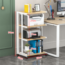 프린터 컴퓨터 데스크탑 받침대 거치대 홀더 선반, Q