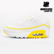 언디핏 MXN WHITE YELLOW 에어쿠션 운동화