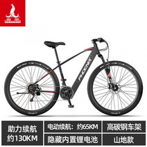 29인치 리튬 배터리 전기 자전거 크로스 컨트리 산악 자전거, B21단65km