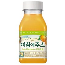 서울우유 아침에주스 210ml 제주감귤 X 18개, 감귤맛