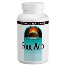 소스내츄럴스 Source Naturals 엽산 800mcg 타블렛, 100개입 × 1개