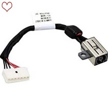 노트북 전원케이블 노트북 DC 전원 잭 케이블 충전 포트 와이어 코드 Dell XPS15 15 9570 Precision 5520, 02 buy 1 Piece