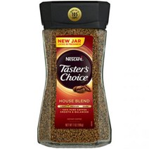 NESCAFÉ T테스터스 초이스 하우스블렌드 미디엄 라이트 로스트 인스턴트 커피 7 온즈 1 Box of 4