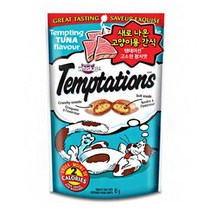 고양이 치아관리 영양간식 비스킷과자 3팩 바삭바삭한, 1개, 75g x3팩 고소한 참치맛