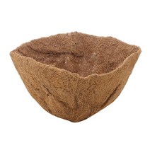 야자 야자수 산책 등산로 천연 친환경 매트 바닥 코코넛 멍석 수 화분 정원 교수형 바구니 화분 패브릭 코코 라이너 라운드 유지 물 coco fiber 홈 장식, 28cm 4개