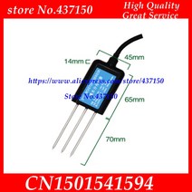 RS485 토양 온도 습도 센서 토양 수분 센서 토양 전도도 센서 420mA 05V 02V RS485 modbus 010V, 05 Humidity 0-5V