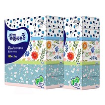 [조 은 마 켓 ] 잘 풀 리 는 집 리 얼 실 키 부 드 러 운 각 티 슈 180매 * 3곽 미 용 티 슈 무 형 광 천 연 펄 프 화 장 지 휴 지, 미용티슈 180매*3곽 - 2팩