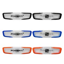 Powerti 4pcs 테니스 라켓 댐퍼 실리콘 테니스 박쥐 진동 흡수 충격 감소 미끄럼 방지 스트립 테니스 댐퍼, D형 믹스컬러 6개
