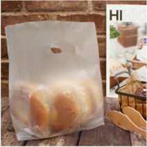 무지하이덴(소) / 100장 / 205x305+M자40mm / 비닐쇼핑백 / 비닐백 / 포장비닐백