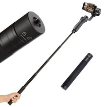 Dji Om 5 Osmo 모바일 5 4 3 짐벌 카메라 용 익스텐션로드 폴 셀카 스틱 FeiYu Zhiyun Smooth Moza Mini i, 한개옵션0