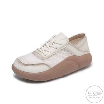 도오빠 디온니오 여성 운동화 스니커즈 신발 4CM 키높이 통기성 여름 워킹화 일상화 베이직 맘룩 심플