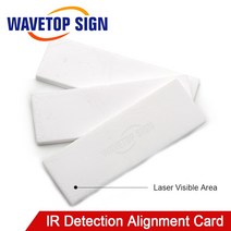 IR 감지 정렬 카드 적외선 조광기 시각화 교정기 YAG 1064nm 용 세라믹 플레이트 파이버 LED 다이오드 빔, 단일옵션