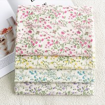 대폭 바이오워싱 린넨거즈 이사벨플라워 WS 1112 s2, 옐로우