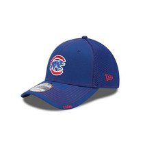 New Era 유니 성인용 여성용 Mlb Neo 39thirty 스트레치 핏 캡, Blue_Small