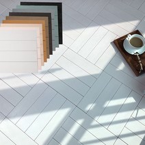 오브제 조립식 베란다 매트 원목 데크 테라스 마루 야외 우드 나무 셀프시공 바닥재 꾸미기, 그레이18장