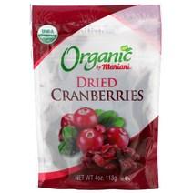 Mariani Dried Fruit Organic Cranberries 4 oz ( 113 g), 기본