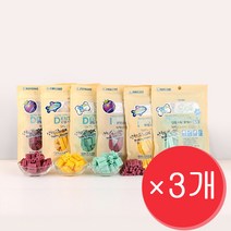 포켄스 덴탈스틱 후레시 칼슘 블루베리 오메가3 강아지 입냄새 3개세트, 3.오메가3 작은별 3개