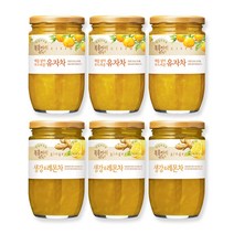 복음자리 유자차480g/3개+생강레몬차500g/3개