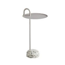 사이드테이블 거실 사무실 접대실 인테리어 좁은 공간 티테이블 코너가구, 5. 밝은 회색