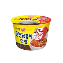 오뚜기 컵밥 춘천닭갈비덮밥 310g x 12개 한박스, 춘천닭갈비덮밥 310gx12개