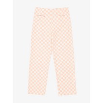 (정식매장판H) EMMA MULHOLLAND ON HOLIDAY 22SS NEW 엠마 멀홀랜드 온 홀리데이 여성 코코모 체커 팬츠 (KOKOMO PANT) 라이트핑크