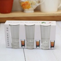스트레이트잔3p 유리컵 유리잔 쥬스잔 다용도잔 주방용품