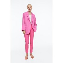 H&M 공식스토어 시가렛 팬츠 핑크 0751471100