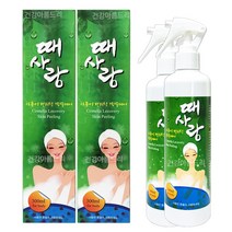 뿌리는 각질제거 때사랑 300ml x 2개/식물성 바디스크럽 때비누 필링, 2개