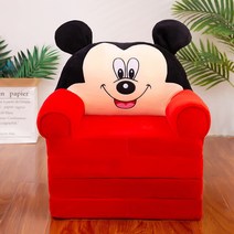 집사상회 유아 캐릭터 소파 1인용 접이식 소파_02, 02-05 미키, 4층, 1개