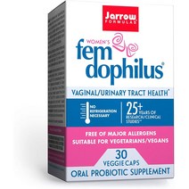 Jarrow Formulas 재로우 자로우 펨 도피러스 10억 여성 프로바이오틱 유산균 30정, 1개
