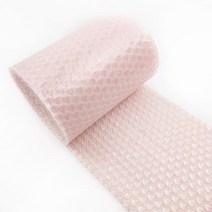뽁뽁이봉투 하트뽁뽁이 하트뽁뽁이봉투 20cmx5m롤 사랑 하트 모양의 미니 기포 필름, 20cmX5m, 라이트 핑크
