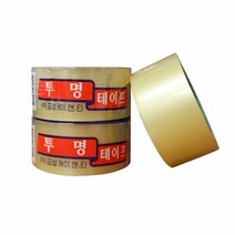 RT 금성 투명 박스테이프 50mm40m 1개 EA, 단품