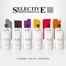 셀렉티브 이태리 531 컬러트리트먼트샴푸 30ml 파우치, 브라운 30ml
