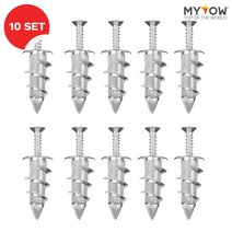 마이토우 자천공 앙카 석고보드 석고용 피스 10개입 OW+6604EA