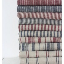 원단마트 5수 프랑스산 린넨 linen 키친 스트라이프 13종 [k6664시리즈], k6664- E