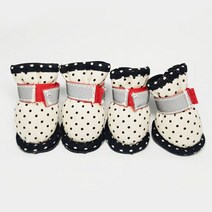 도기스쿨 미니견 전용 신발 (화이트), 단품