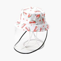 거품 방지 아기 모자 분리형 귀운 귀운 아기 어부 모자 봄과 가 얇은 섹션 어린이 파티션