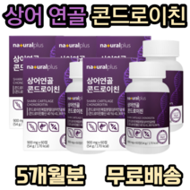 상어연골 콘드로이친60정, 5개, 60정