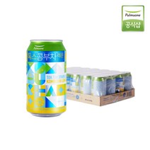 풀무원 톡스콤부차 레몬 350ml x 24입 / 스파클링음료 홍차음료 레몬탄산음료 디톡스음료 발효스파클링 발효음료 레몬콤부차 콤부차탄산수 콤부차레몬 콤부차효능