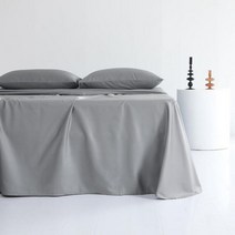 Bonejoy100 이집트 코튼 침대 시트 럭셔리 싱글 사이즈 단색 플랫 퀸 킹, 플랫 시트, 180x230cm, wuhui