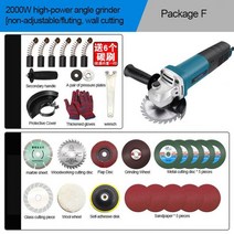 앵글그라인더고속 재료 제거 11000 W 용 금속 전기 2000 RPM 연삭 용 속도 조절/일정 속도 앵글 그라인더, 2000 no adjustable F