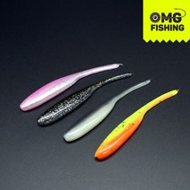 오마이갓피싱 칙칙폭폭 3인치 미드웜 미드스트롤링 배스 송어웜 미드미노우, CCPP-13