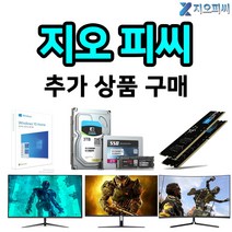 지오피씨 추가상품 구매 모니터 SSD HDD 메모리, 모니터 32인치 평면 추가